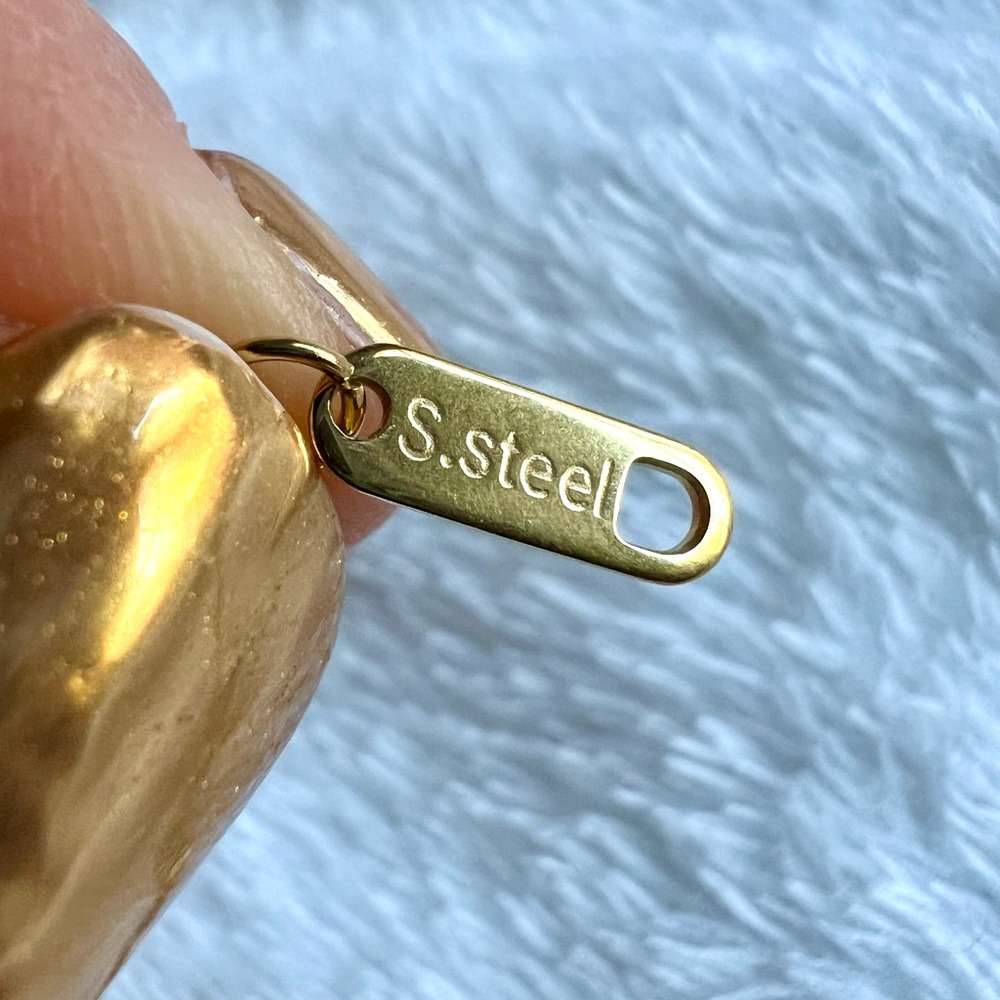GOLD Stainless Steel ZODIAC ASTROLOGY Necklace Pendant Scorpio Leo Aries Virgo - Picture 7 of 15